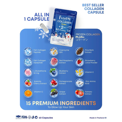 Gluta Frozen Collagen 2 In 1 Capsule